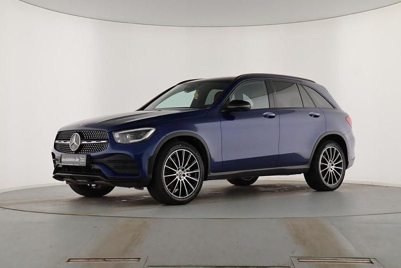 Gebraucht Mercedes GLC220 194 PS (142 kW) 2020 Blaumetallic SUV