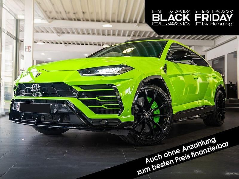 Oracal lown green foliert. Gebraucht 2022 Lamborghini Urus SUV | 265.880 € (Teuer) - Bild 1/4