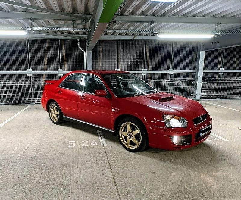 Gebraucht Subaru Impreza 224 PS (164 kW) 2003 Rot Limousine