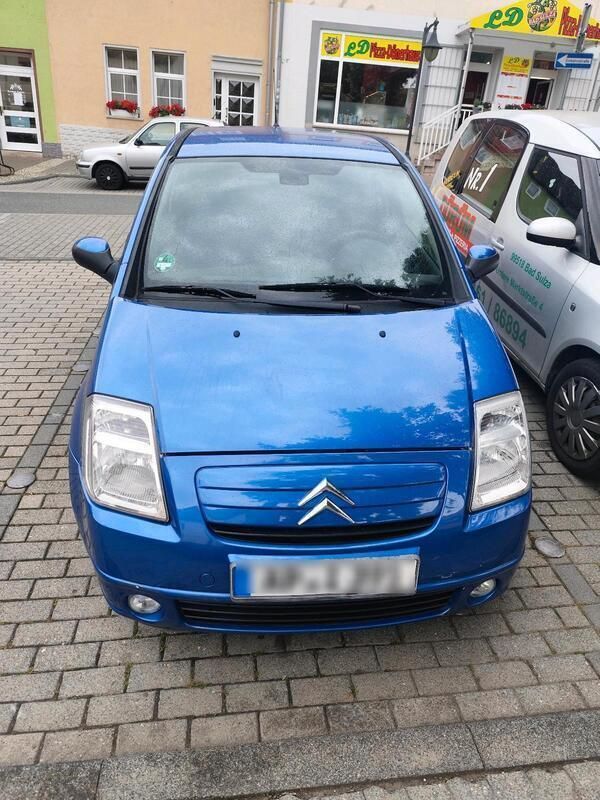 Blau Gebraucht 2007 Citroën C2 Kleinwagen | 5.000 € - Bild 1/4