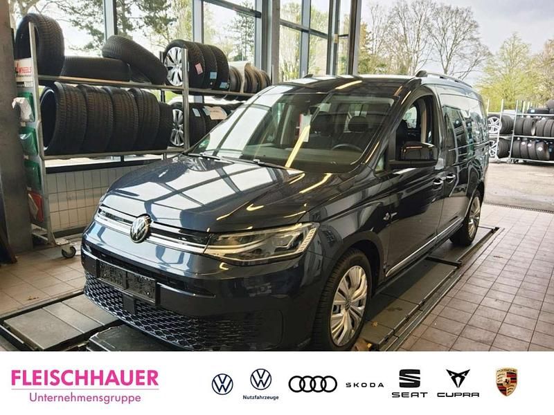 Gebraucht VW Caddy Style 114 PS (83 kW) 2022 Starlight blue metallic Van / Kleinbus