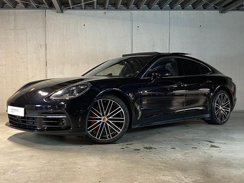 Gebraucht Porsche Panamera 4S 441 PS (324 kW) 2016 Tiefschwarzmetallic Limousine
