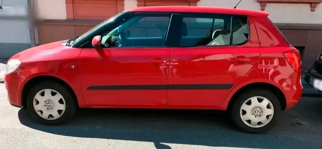 Gebraucht Skoda Fabia Classic 75 PS (55 kW) 2007 Rot Limousine