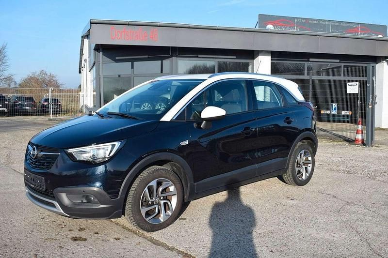 Gebraucht Opel Crossland X Design Edition 131 PS (96 kW) 2018 Tiefsee blau SUV