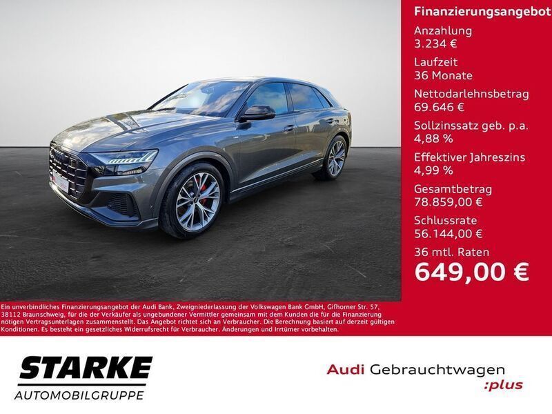 Daytonagrau perleffekt Gebraucht 2023 Audi Q8 Competition SUV | 72.880 € - Bild 1/4