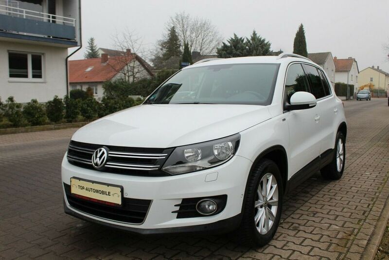 Weiß Gebraucht 2014 VW Tiguan Life SUV | 13.980 € (Teuer) - Bild 1/4