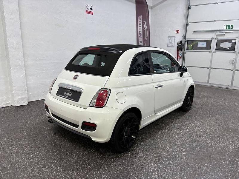 Gebraucht Fiat 500 S 69 PS (50 kW) 2015 Weiß Cabrio