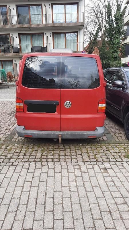 Gebraucht VW Transporter 84 PS (61 kW) 2006 Rot Van