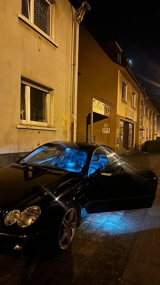 Gebraucht Mercedes CLK320 231 PS (169 kW) 2003 Schwarz Limousine