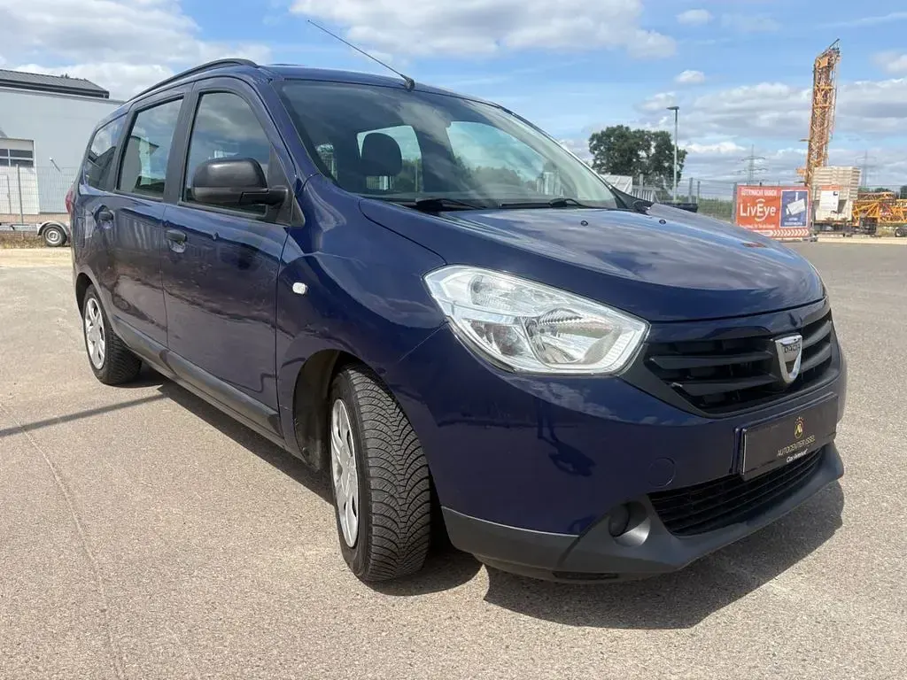 Gebraucht Dacia Lodgy Ambiance 83 PS (61 kW) 2013 Blau Van / Kleinbus