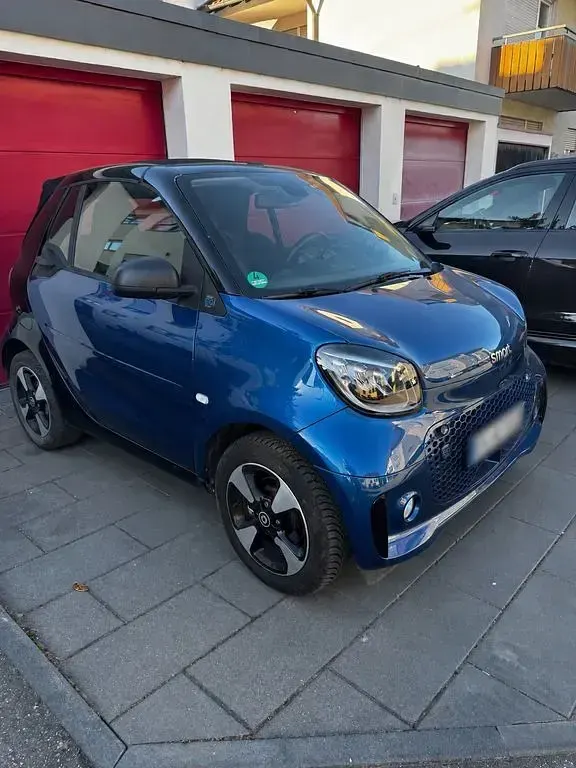 Gebraucht Smart ForTwo Electric Drive 60 kW (82 PS) 2021 Blau Cabrio