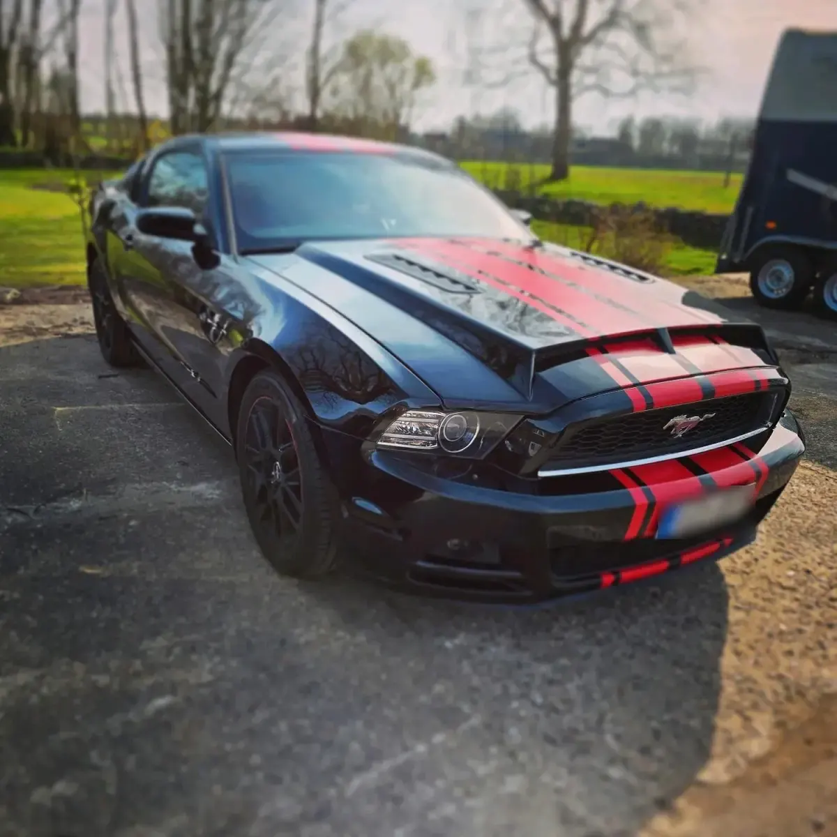 Gebraucht Ford Mustang 305 PS (224 kW) 2014 Schwarz Coupé