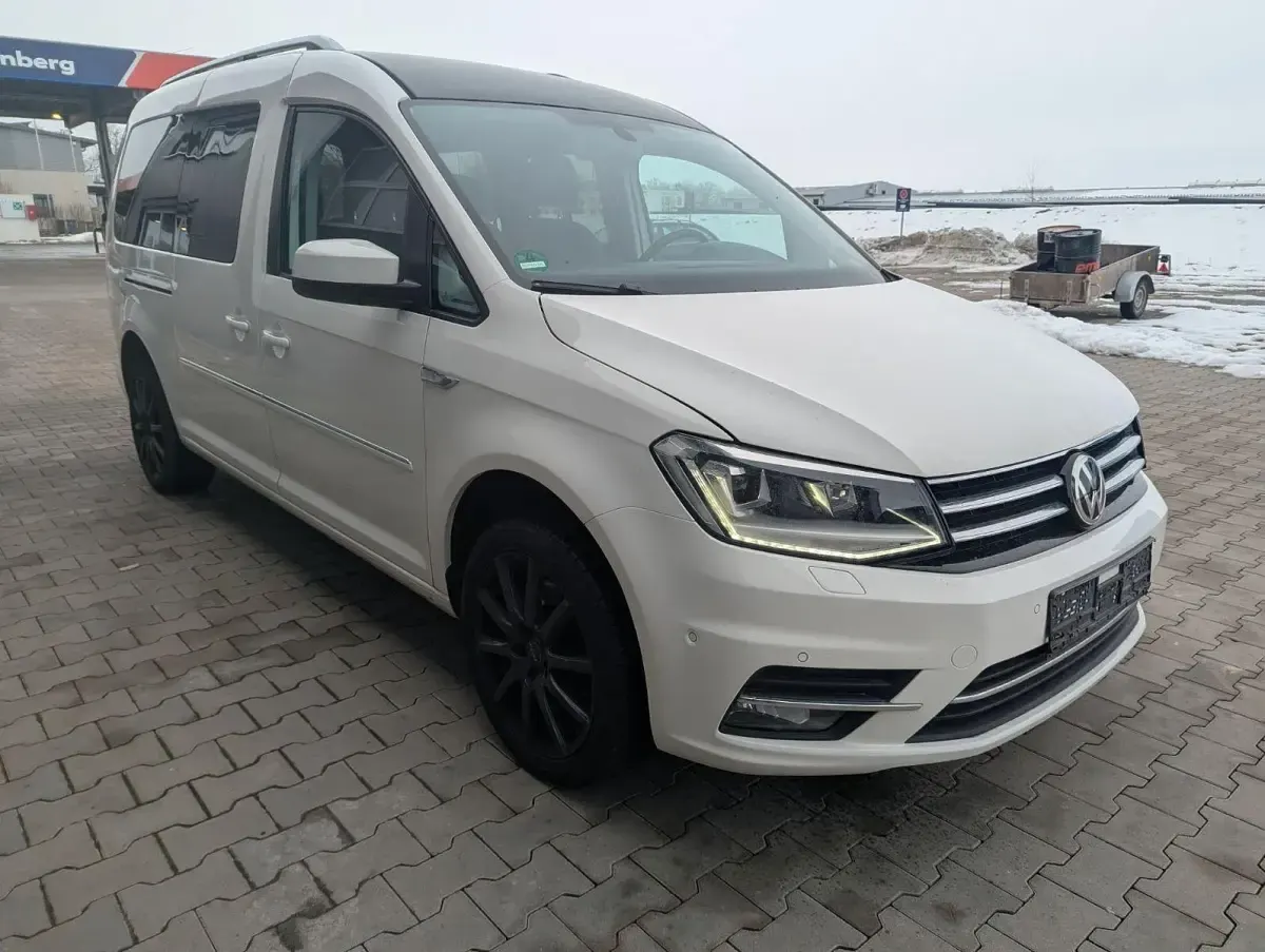 Brugt VW Caddy Highline 125 HK (91 kW) 2015 Hvid MPV