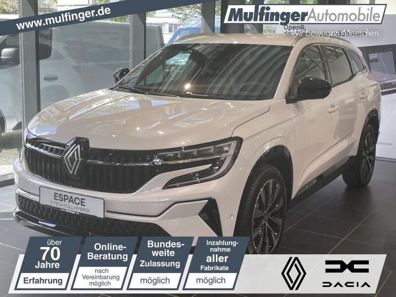 Weiß Neu 2025 Renault Espace Techno Van / Kleinbus | 39.900 € (Superpreis) - Bild 1/4