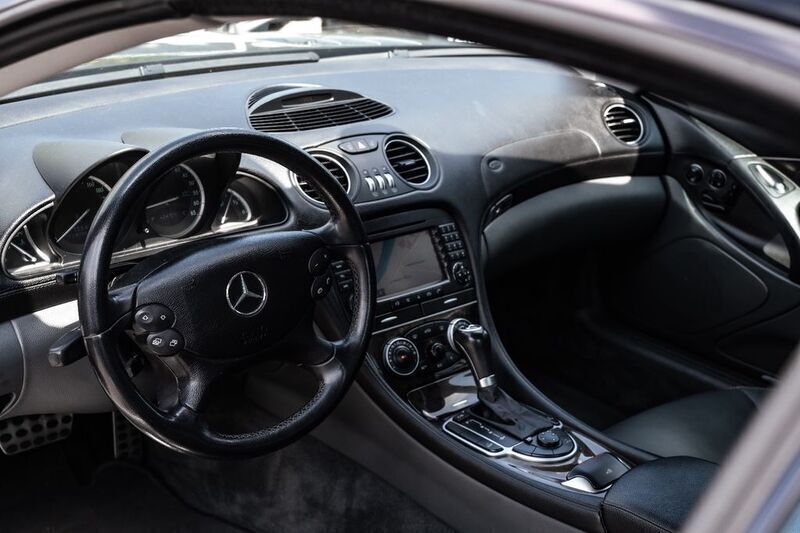 Gebraucht Mercedes SL350 245 PS (180 kW) 2006 Schwarz Cabrio
