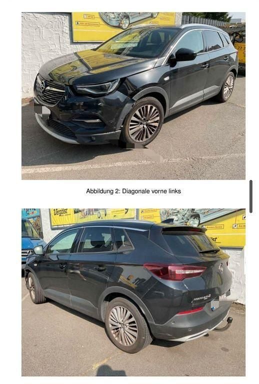 Schwarz Gebraucht 2020 Opel Grandland X SUV | 8.600 € (Superpreis) - Bild 1/3