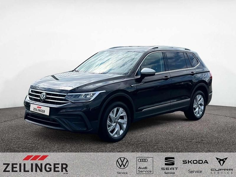 Schwarz Gebraucht 2024 VW Tiguan Allspace S SUV | 35.969 € (Superpreis) - Bild 1/4