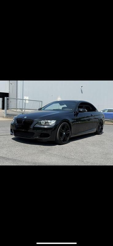Schwarz Gebraucht 2008 BMW 335 Cabriolet Cabrio | 14.600 € (Fairer Preis) - Bild 1/4