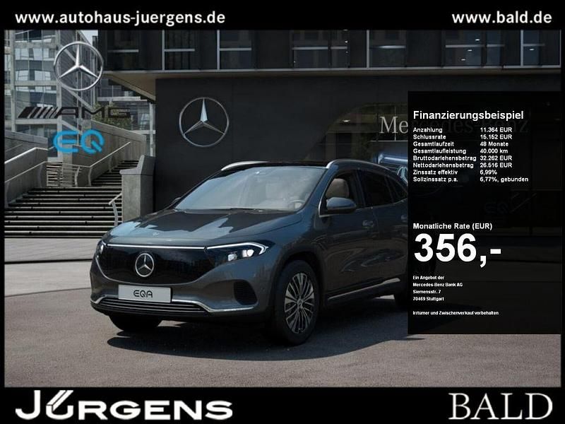 Grau metalliclack mountaingrau Gebraucht 2024 Mercedes EQA250 Progressive SUV | 37.880 € (Etwas zu teuer) - Bild 1/4