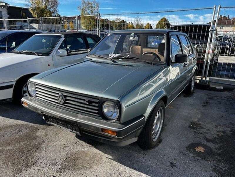 Grün Gebraucht 1988 VW Golf II Kleinwagen | 3.400 € - Bild 1/4