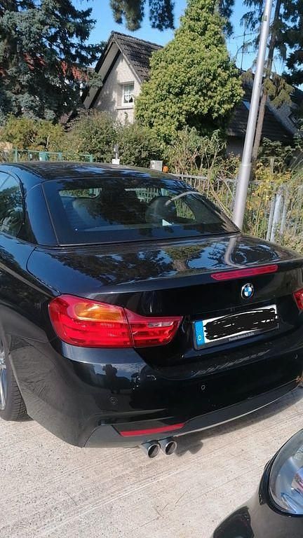 Schwarz Gebraucht 2015 BMW 430 Cabriolet M Sport Cabrio | 17.499 € (Teuer) - Bild 1/4