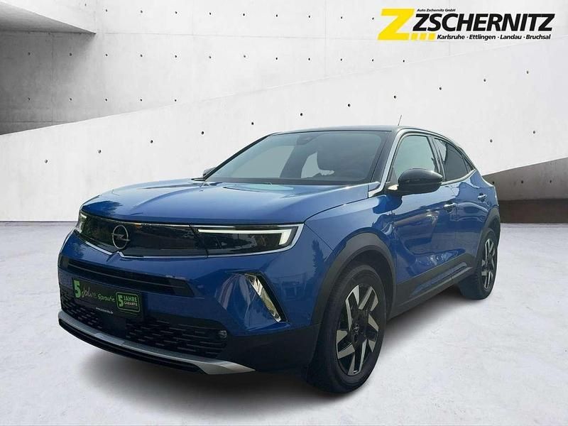 Perl blau/voltaik blau Gebraucht 2022 Opel Mokka Elegance SUV | 17.660 € (Fairer Preis) - Bild 1/4