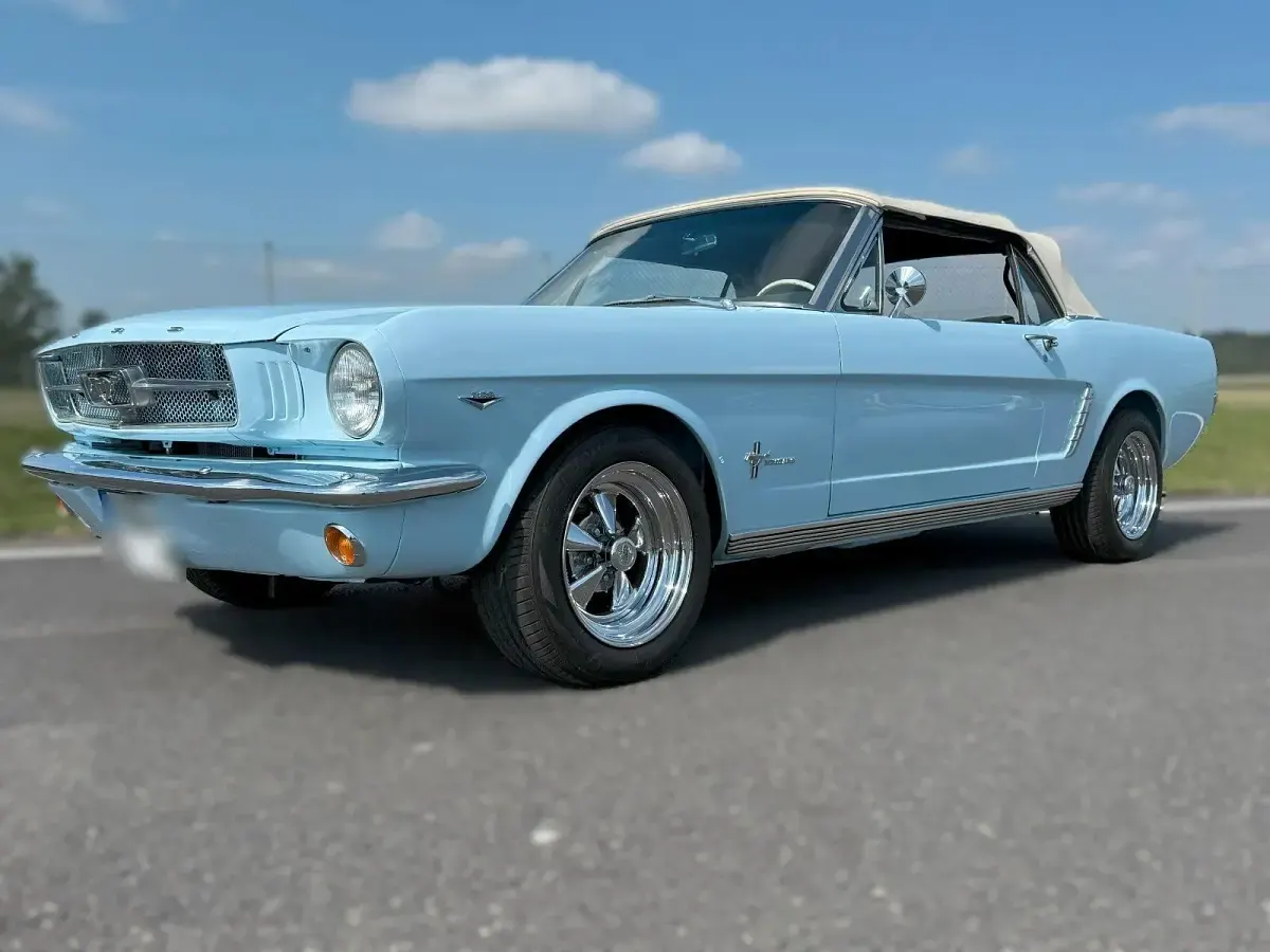 Gebraucht Ford Mustang Convertible 225 PS (165 kW) 1965 Blau Cabrio
