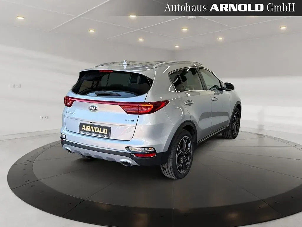 Gebraucht Kia Sportage GT-Line 136 PS (100 kW) 2019 Sparklingsilber (metallic) SUV