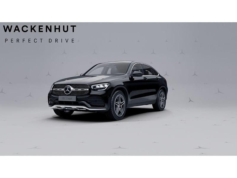 Schwarz Gebraucht 2022 Mercedes GLC300 AMG Coupé | 45.790 € (Fairer Preis) - Bild 1/3