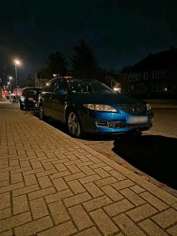 Gebraucht Mazda 6 120 PS (88 kW) 2008 Blau Kombi
