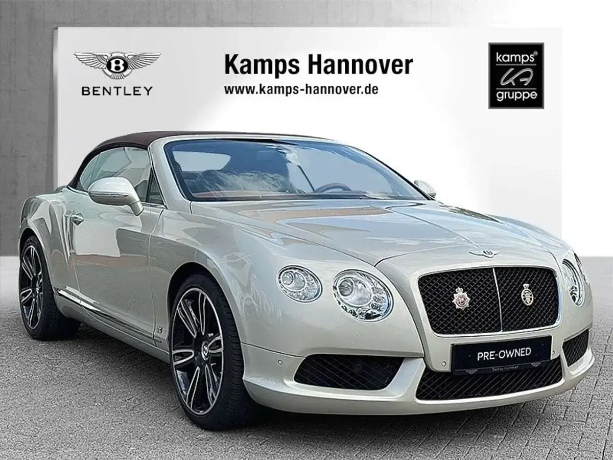 Gebraucht Bentley Continental GT Convertible 507 PS (372 kW) 2013 Weiß Cabrio