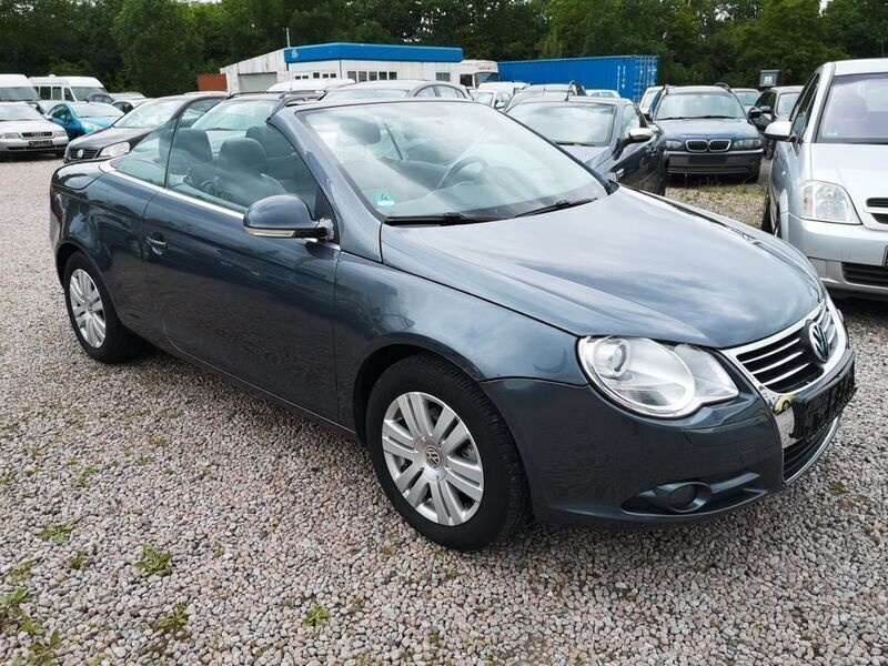 Grau Gebraucht 2007 VW Eos Cabrio | 3.990 € (Guter Preis) - Bild 1/4