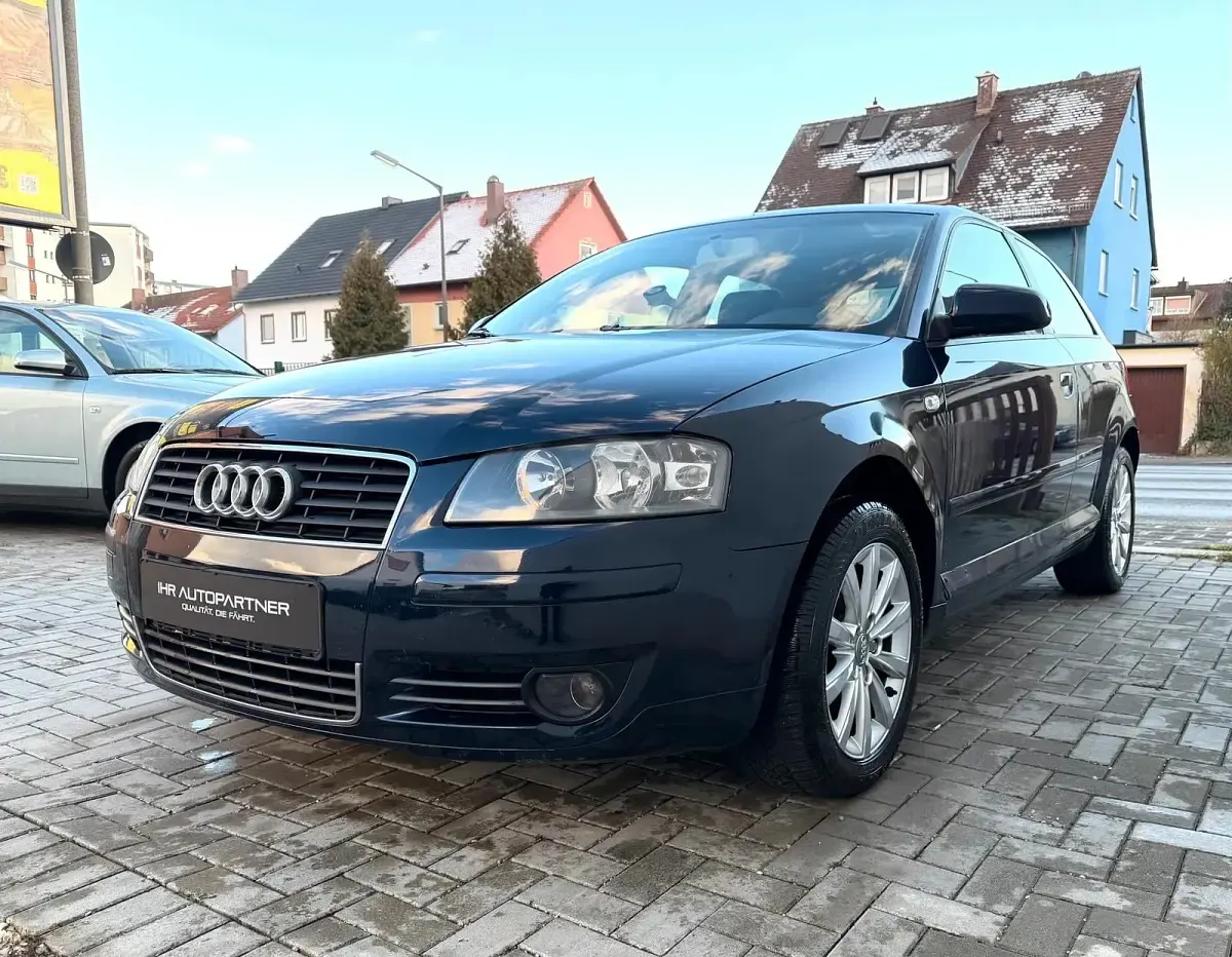 Brugt Audi A3 102 HK (75 kW) 2003 Blå Hatchback
