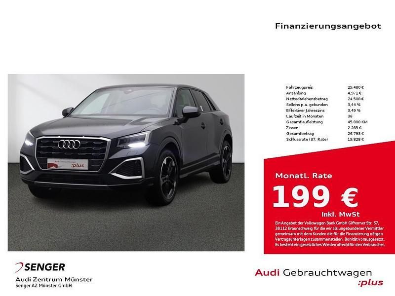 Grau Gebraucht 2024 Audi Q2 Advanced Plus SUV | 29.480 € (Teuer) - Bild 1/4