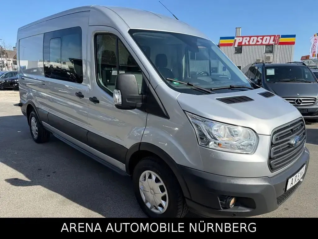 Occasion Ford Transit 170 ch (125 kW) 2018 Argent Monospace