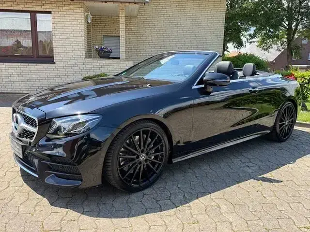 Gebraucht Mercedes E300 AMG line 258 PS (189 kW) 2020 Obsidianschwarz Cabrio