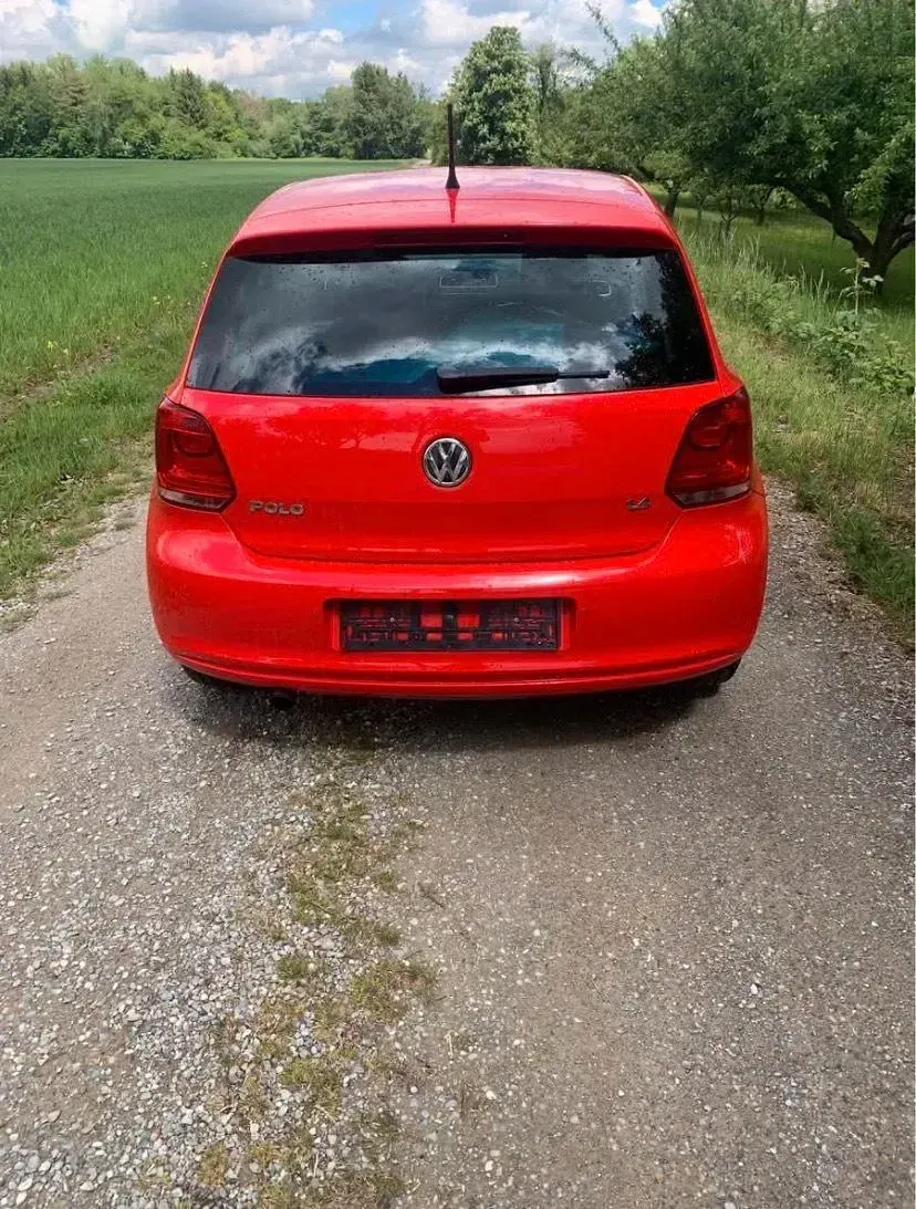 Gebraucht VW Polo 86 PS (63 kW) 2010 Rot Kleinwagen