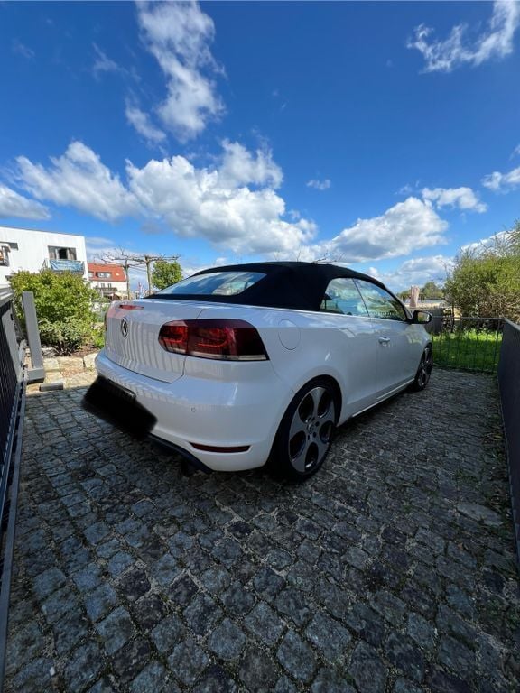 Gebraucht VW Golf Cabriolet GTI 211 PS (155 kW) 2013 Weiß Cabrio