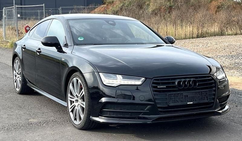 Schwarz Gebraucht 2016 Audi A7 S-Line Kleinwagen | 15.000 € (Superpreis) - Bild 1/4