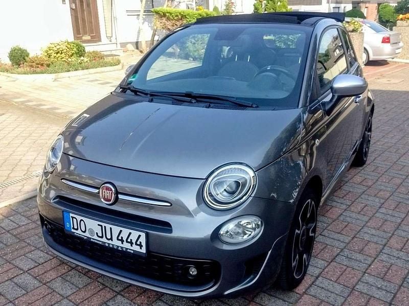 Grau Gebraucht 2020 Fiat 500C Rockstar Cabrio | 11.000 € (Fairer Preis) - Bild 1/4