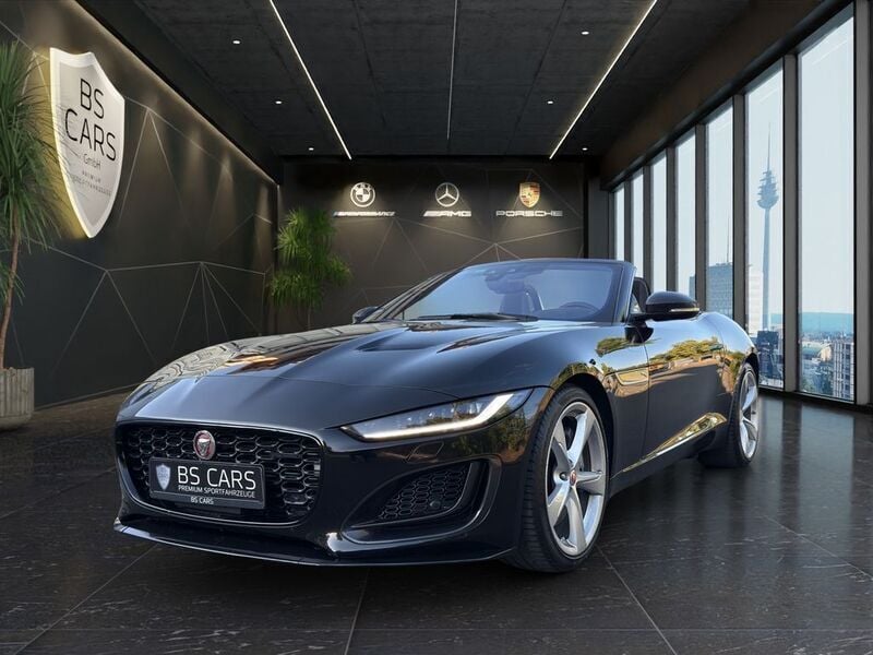 Schwarz Gebraucht 2021 Jaguar F-Type Cabrio | 34.900 € - Bild 1/4