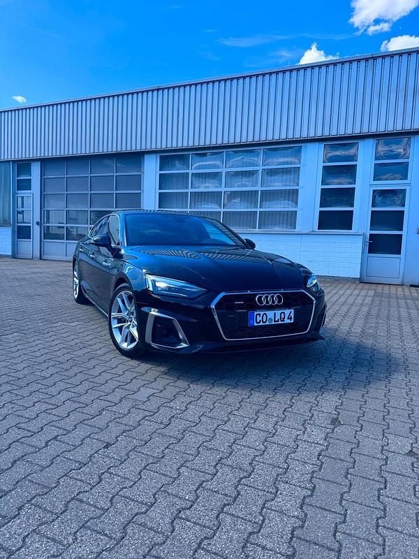 Schwarz Gebraucht 2021 Audi A5 Sportback S-Line Limousine | 29.999 € (Superpreis) - Bild 1/4