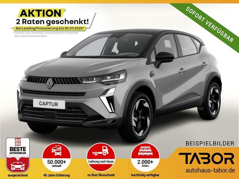 Rafalgrau metallic + black pe Neu 2024 Renault Captur Techno SUV | 29.358 € (Fairer Preis) - Bild 1/1