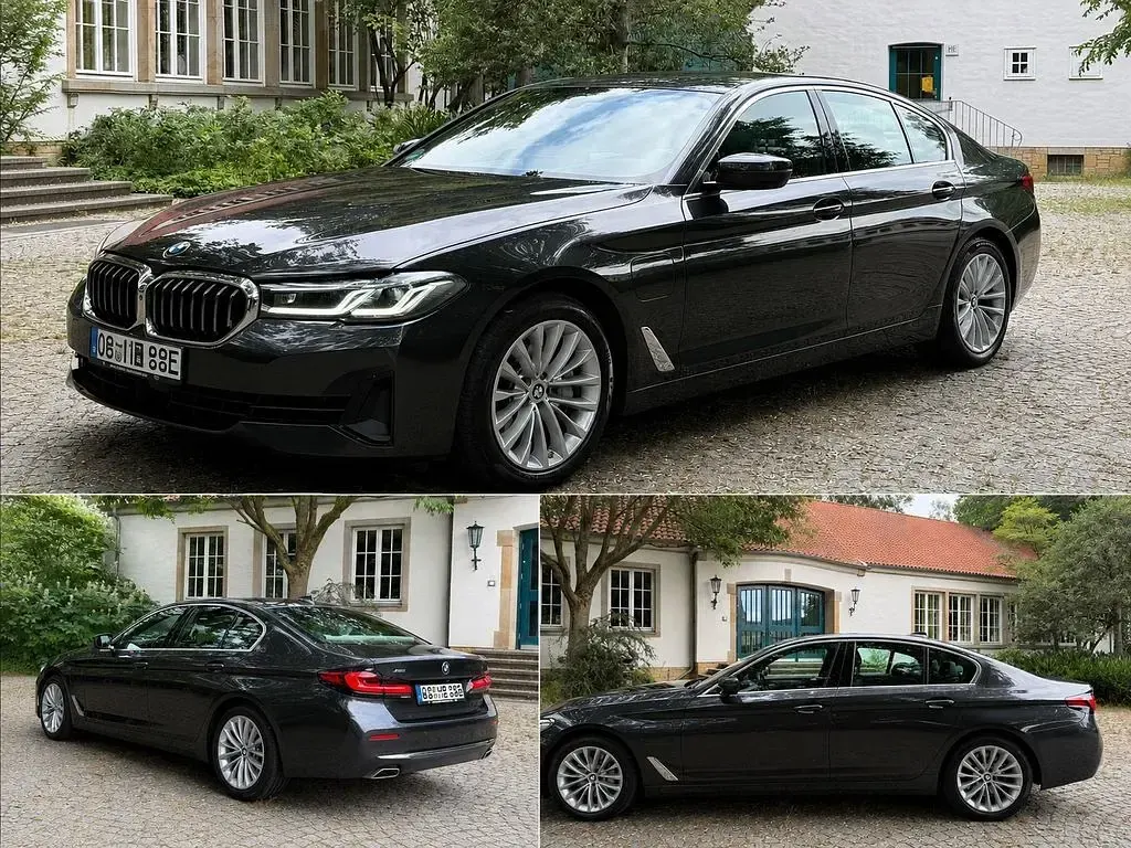 Gebraucht BMW 545e Sport Line 394 PS (289 kW) 2021 Grau Limousine
