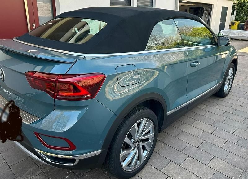 Gebraucht VW T-Roc Cabriolet 150 PS (110 kW) 2023 Blau Cabrio