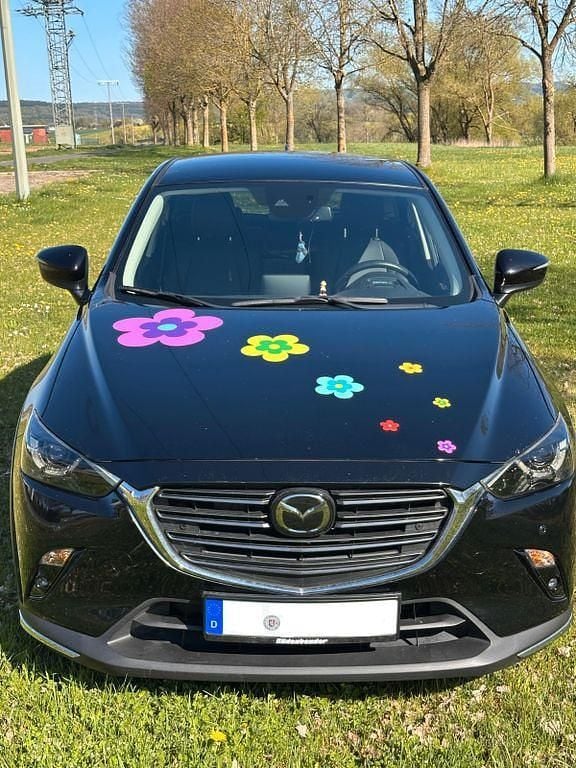 Gebraucht Mazda CX-3 121 PS (88 kW) 2018 Schwarz SUV