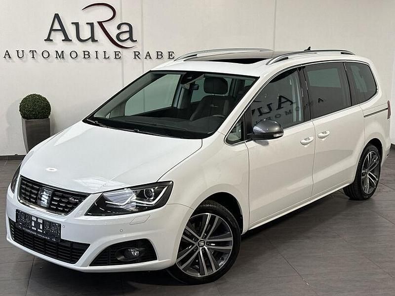 Weiã Gebraucht 2021 Seat Alhambra FR-Line Van / Kleinbus | 26.749 € (Fairer Preis) - Bild 1/4