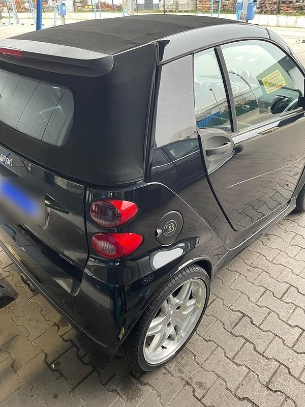 Gebraucht Smart ForTwo Cabrio Brabus 98 PS (72 kW) 2009 Schwarz Cabrio