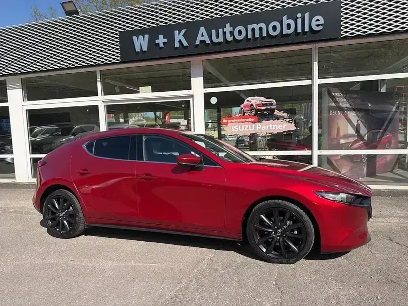 Gebraucht Mazda 3 Selection 179 PS (131 kW) 2020 Rot Limousine