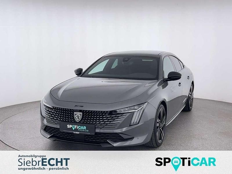 Grau (metallic) Gebraucht 2023 Peugeot 508 GT Limousine | 26.970 € (Etwas zu teuer) - Bild 1/4